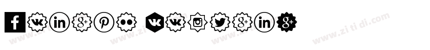 Social Gothic字体转换